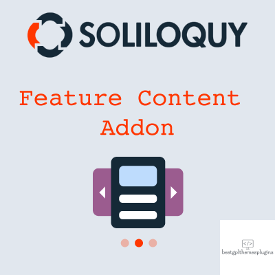 soliloquy feature content addon
