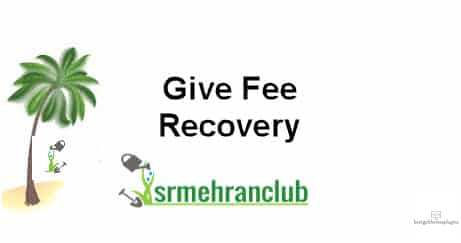 Give Fee Recovery 1.6.1