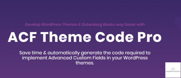 Advanced Custom Fields Theme Code Pro