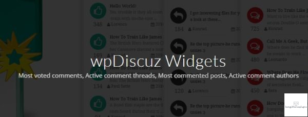 WpDiscuz %E2%80%93 Widgets