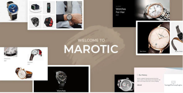 Marotic %E2%80%93 Minimal Clean Watch Store Shopify Theme