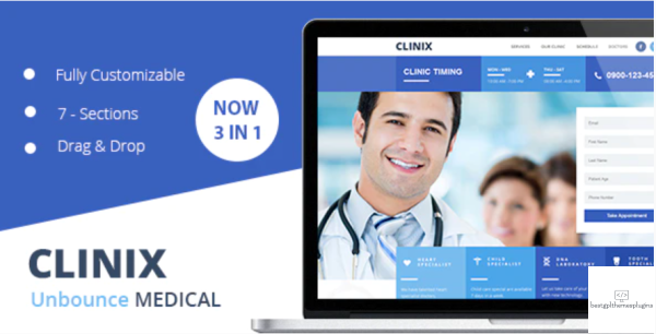 CLINIX Medical Unbounce Landing Page