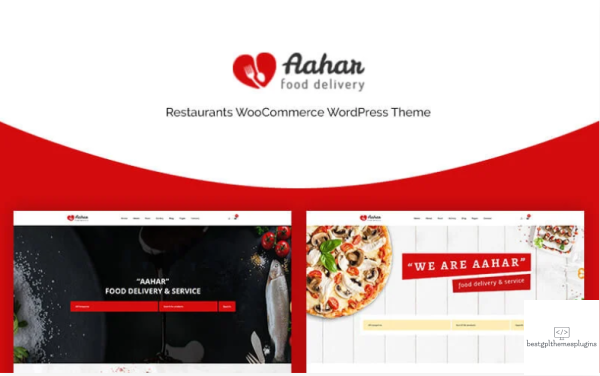 Aahar Restaurants WooCommerce Theme