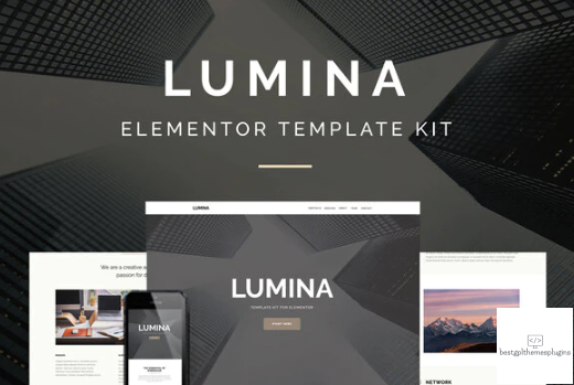 Lumina Creatives Business Elementor Template Kit