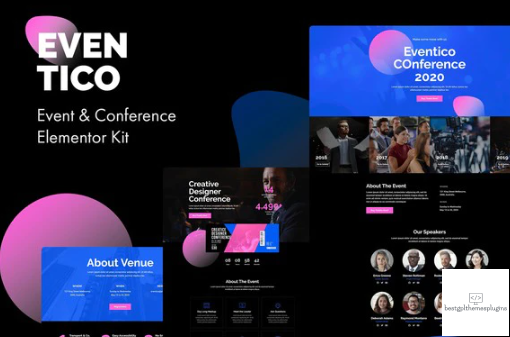 Eventico Event Conference Elementor Kit