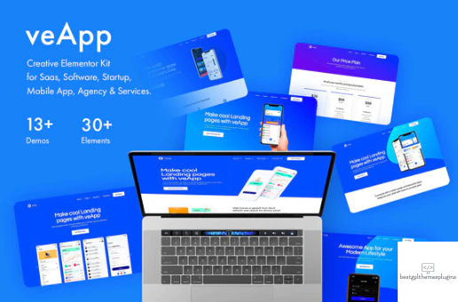 veApp Mobile Startup Template Kit