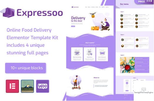 Expressoo Online Food Delivery Template Kit