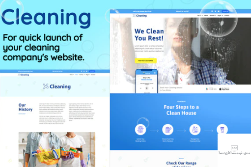 Cleaning Small Business Template Kit