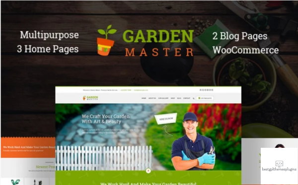 Garden Master WordPress Theme