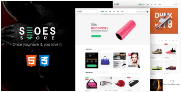 Shoes eCommerce HTML5 Template