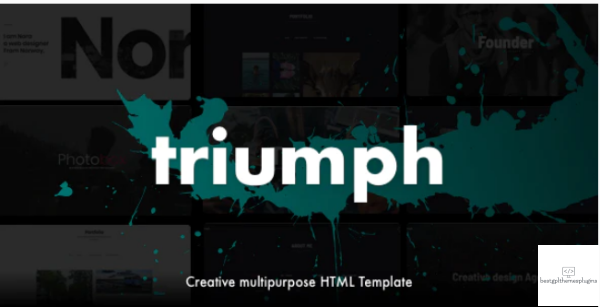 Triumph Creative Multipurpose One Page HTML Template
