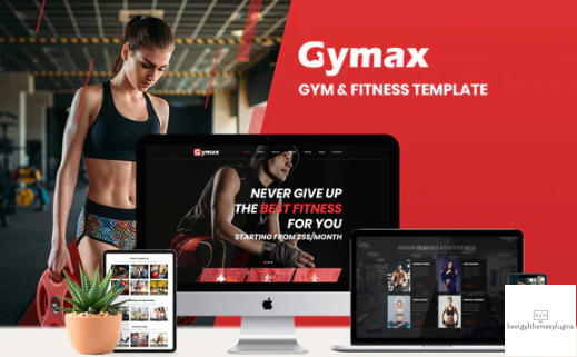 Gymax Gym Fitness Template Kit