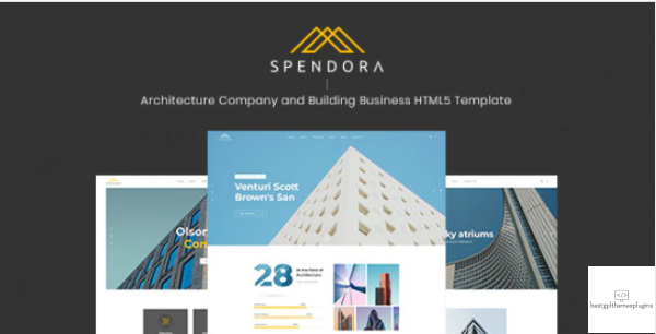 Spendora Architecture and Building Business HTML Template