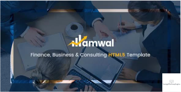 Amwal Business Financial HTML5 Template
