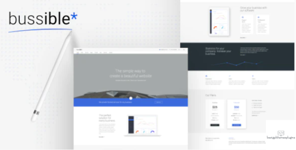 Bussible Soft Material Corporate Finance Startup HTML Template