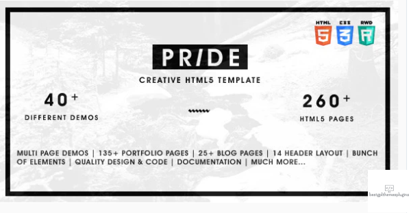 Pride Multipurpose HTML5 Template