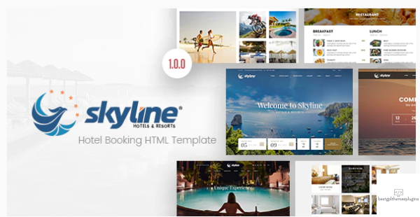 SkyLine Hotel Booking HTML Template