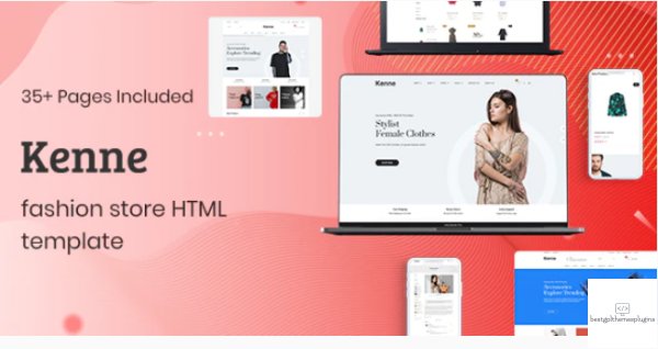 Kenne Fashion Store HTML Template