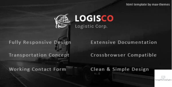 Logisco Logistics Transportation HTML Template