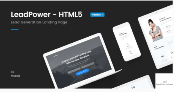 LeadPower Lead Generation HTML5 Landing Page Template