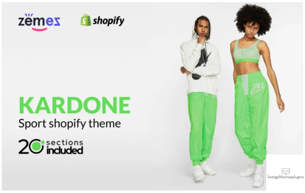 Kardone Sports Equipment Online Store Template Shopify Theme