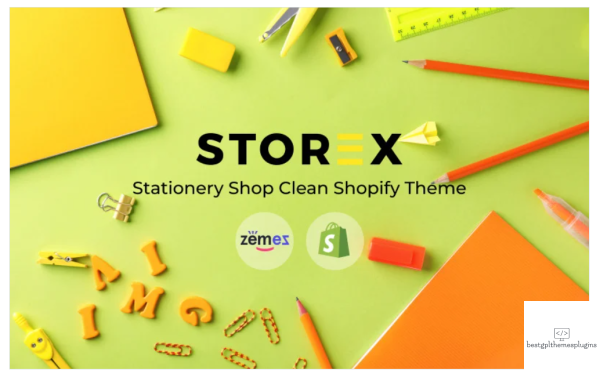 Storex Stationery Shop Clean Shopify Theme
