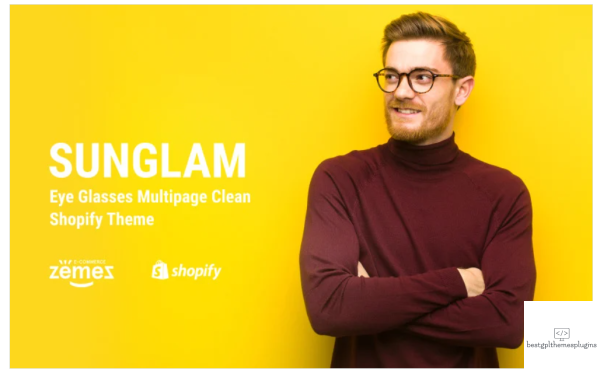 Sunglam Eye Glasses Multipage Clean Shopify Theme