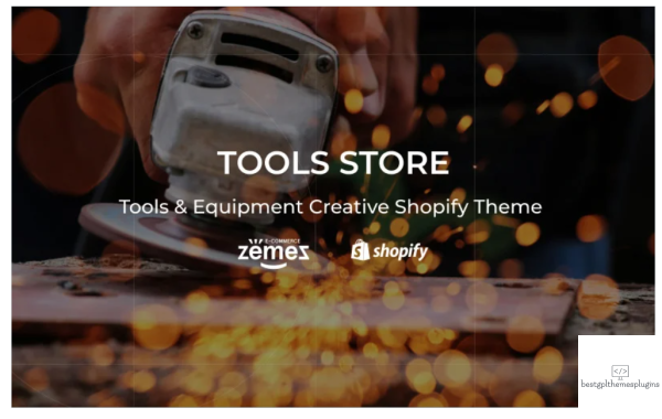 Tools Store Tools Equipment Creative Shopify Theme