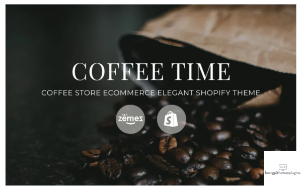 Coffee Time Coffee Store eCommerce Elegant Shopify Theme