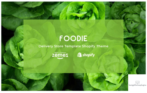 Foodie Shopify Delivery Store Template Shopify Theme