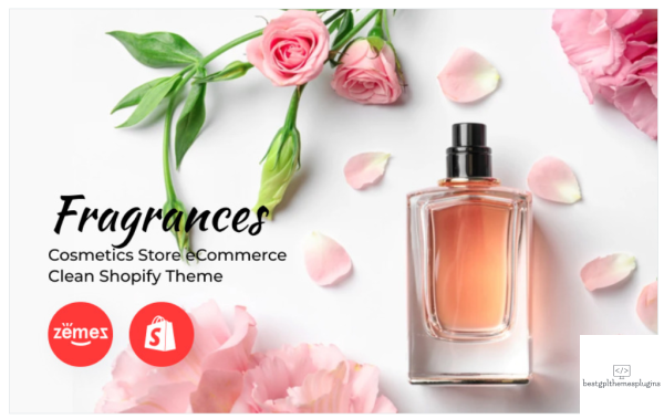 Fragrances Cosmetics Store eCommerce Clean Shopify Theme