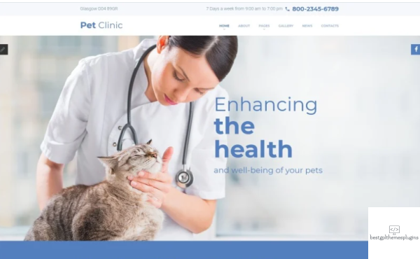 Pet Clinic Vet Medicine Responsive Joomla Template