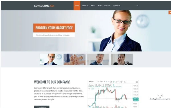 Consulting Co. Consulting Corporate Joomla Template