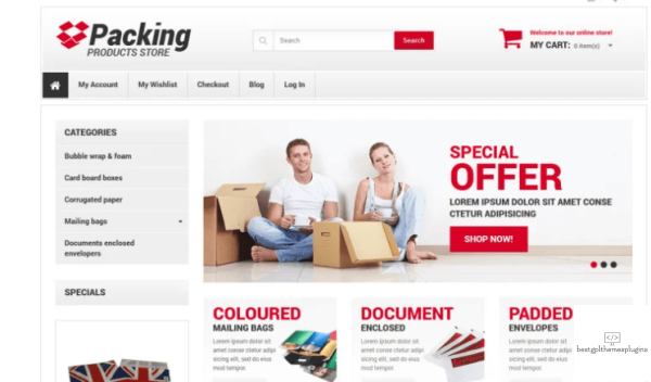 Business Services Responsive Magento Theme