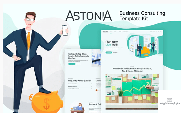 Astonia Business Consulting Elementor Template Kit
