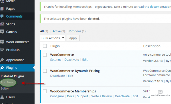 woocommerce bookings installation