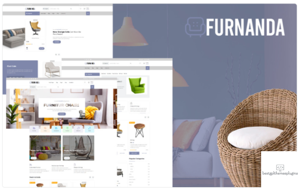 Furnanda Furniture Shop HTML Website Template