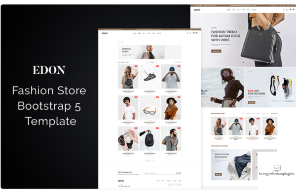 Edon Fashion Store Bootstrap 5 Website Template