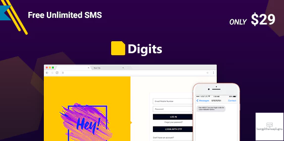 Digits WordPress Mobile Number Signup and Login