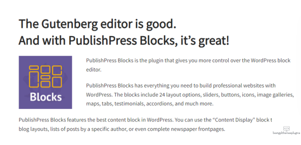 PublishPress %E2%80%93 Blocks Pro