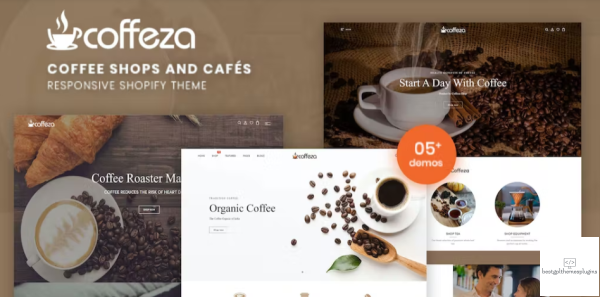 Coffeza Coffee Shops and Cafes Shopify Theme