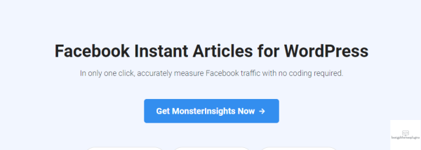 MonsterInsights Facebook Instant Articles Addon