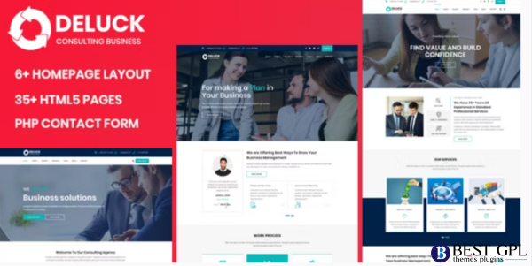 Deluck Corporate Business Template
