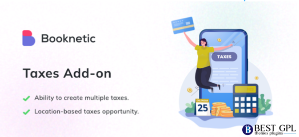Tax add on for Booknetic