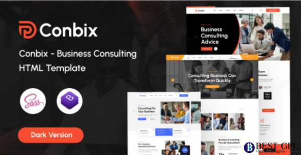 Conbix Business Consulting HTML Template