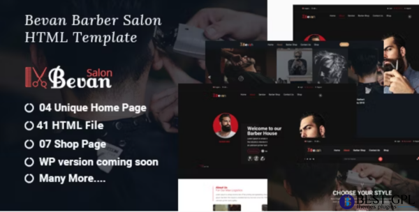 Bevan %E2%80%93 Barber Salon Bootstrap 4 HTML Template