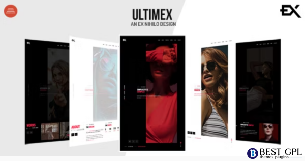 Ultimex One Page Portfolio Template