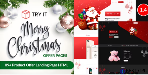 Tryit Product Offer Landing Pages HTML Template