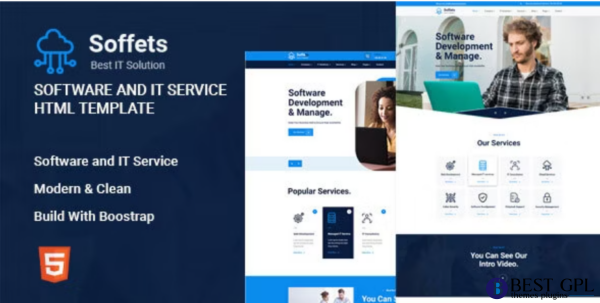 Soffets Software and IT Service HTML Template
