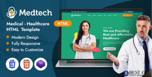 Medtech HTML Template